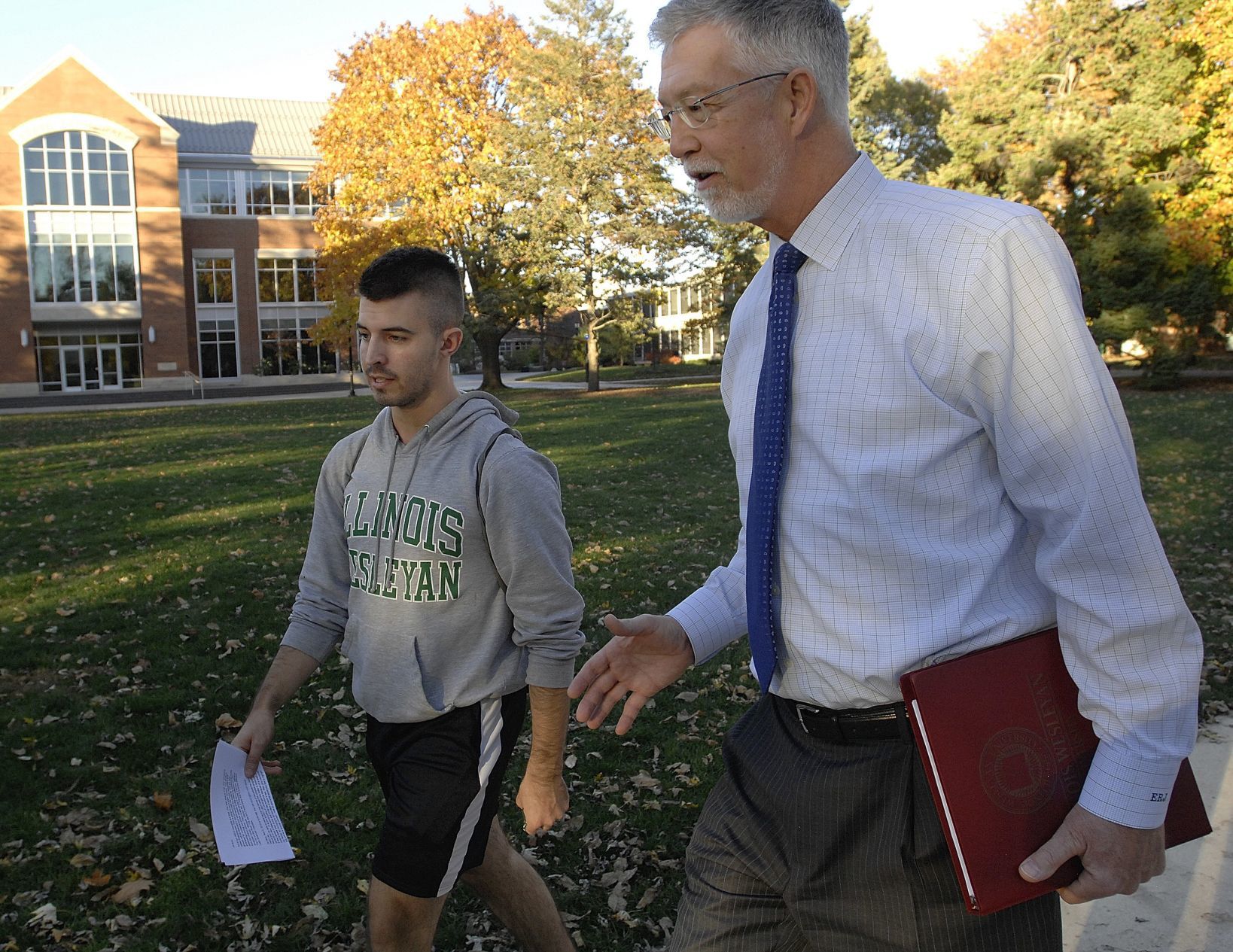 Getting to know the students